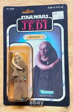 Star Wars Vintage 1983 ROTJ BIB FORTUNA Original Carded Taiwan version