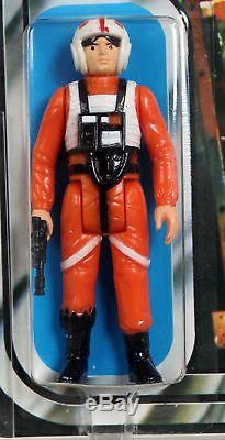 Star Wars Vintage 20 Back-G Luke Skywalker (X-Wing Pilot) AFA 85 NM+ #1191796