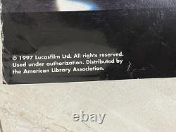 Star Wars Vintage ALA Chewbacca Read Wall Poster/1997/34 x 22/American Library