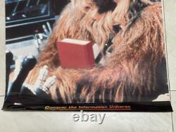 Star Wars Vintage ALA Chewbacca Read Wall Poster/1997/34 x 22/American Library