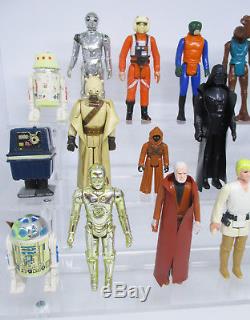 Star Wars Vintage ANH First 21 Original Figures Lot Set 1977-79 HK Kenner