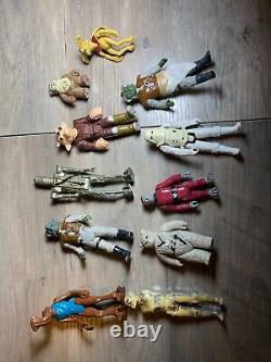 Star Wars Vintage Action Figure Lot Ewoks IG88 & More