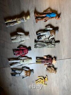 Star Wars Vintage Action Figure Lot Ewoks IG88 & More