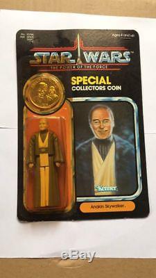 Star Wars Vintage Anakin With Coin real item not custum make in hong kong
