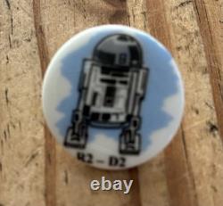 Star Wars Vintage Birchcroft Ceramic Collectible Buttons