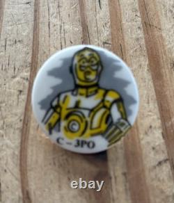 Star Wars Vintage Birchcroft Ceramic Collectible Buttons