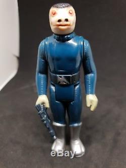 Star Wars Vintage Blue Snaggletooth 1978 loose not graded with original weapon