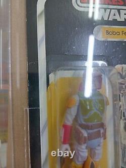 Star Wars Vintage Boba Fett ESB 32 back AFA 75