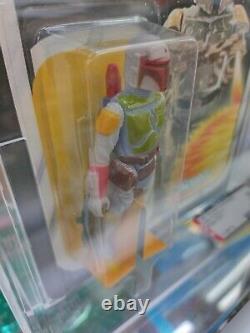 Star Wars Vintage Boba Fett ESB 32 back AFA 75