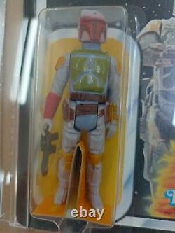 Star Wars Vintage Boba Fett ESB 32 back AFA 75