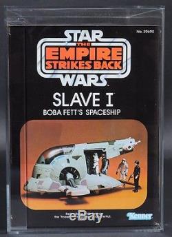 Star Wars Vintage Boba Fett Slave 1 Vehicle AFA U85 MISB