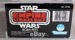 Star Wars Vintage Boxed 12 ESB Boba Fett Action Figure AFA 75+ EX+/NM #16847221