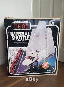 Star Wars Vintage Boxed Vehicle Imperial Shuttle Complete
