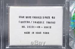 Star Wars Vintage Cantina Adv Set 2 Pack Greedo/Blue Snags AFA U90 (90/90/85)