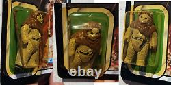 Star Wars Vintage Chief Chirpa Figure ROTJ 77 Back A Kenner 1983 MOC Unpunched