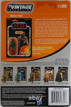 Star Wars Vintage Collection 3.75 BOBA FETT (REVENGE OF THE JEDI) UNPUNCHED