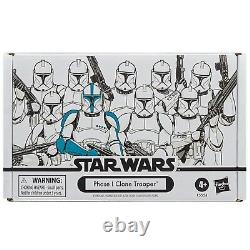 Star Wars Vintage Collection 3.75 Phase I Clone Trooper Army 4-Pack 220901