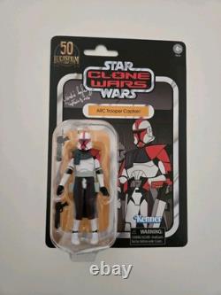Star Wars Vintage Collection Arc Trooper Captain SIGNED BY ANDRE SOGLIUZZO