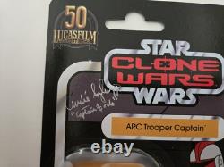 Star Wars Vintage Collection Arc Trooper Captain SIGNED BY ANDRE SOGLIUZZO