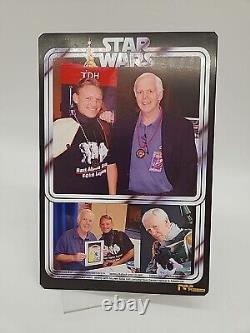 Star Wars Vintage Collection Boba Fett Jeremy Bulloch Signed Moc Dallas ComiCon