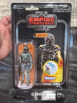 Star Wars Vintage Collection Boba Fett Vc09 Foil Chase With Figureshield
