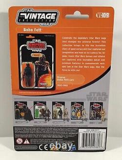 Star Wars Vintage Collection Boba Fett foil VC09 3.75 2010 figure bounty hunter