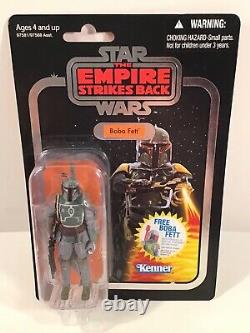 Star Wars Vintage Collection Boba Fett foil VC09 3.75 2010 figure bounty hunter