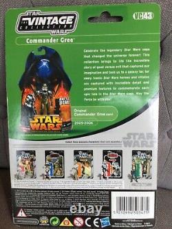 Star Wars Vintage Collection. Clone Commander gree. 2010. VC43. Great Condition