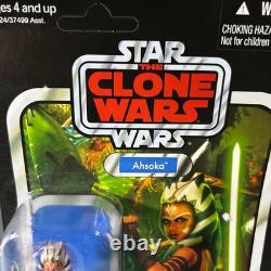 Star Wars Vintage Collection Clone Wars Ahsoka VC102 Unpunched 2012 Hasbro