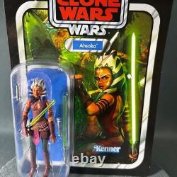 Star Wars Vintage Collection Clone Wars Ahsoka VC102 Unpunched 2012 Hasbro