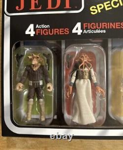 Star Wars Vintage Collection Jabba Hutt Palace Court Denizens 4 Pack In Hand