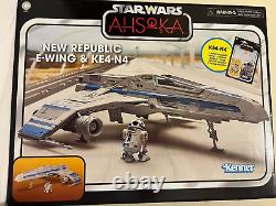 Star Wars Vintage Collection New Republic E-Wing & KE4-N4 CARDED FIGURE 2024 NEW