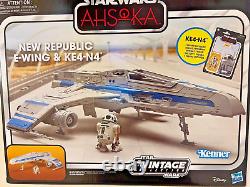 Star Wars Vintage Collection New Republic E-Wing & KE4-N4 CARDED FIGURE 2024 NEW
