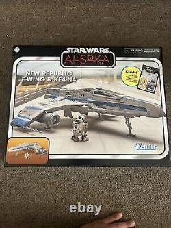 Star Wars Vintage Collection New Republic E-Wing & KE4-N4 CARDED FIGURE NEW