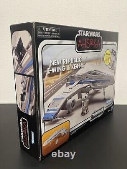 Star Wars Vintage Collection New Republic E-wing & Ke4-n4 Figure (new In Hand)