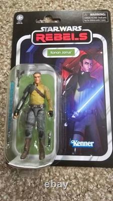 Star Wars Vintage Collection Production Error Kanan Jarrus Misprint No Beard