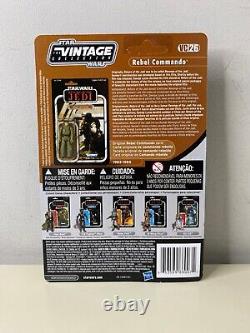 Star Wars Vintage Collection REBEL COMMANDO VC26 Dark Skin Revenge Unpunched