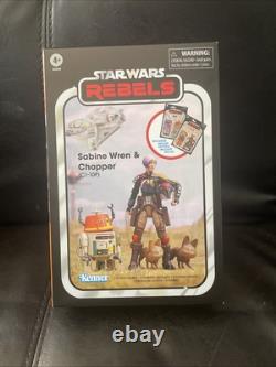 Star Wars Vintage Collection Sabine Wren & Chopper Ghost Pulse Exclusive