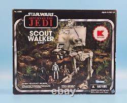 Star Wars Vintage Collection Scout Walker At-st Kmart (factory Sealed) Wow