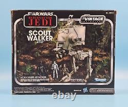 Star Wars Vintage Collection Scout Walker At-st Kmart (factory Sealed) Wow