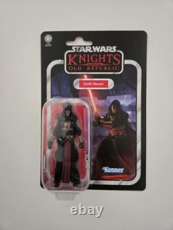 Star Wars Vintage Collection TVC VC 301 KOTOR Darth Revan with protector case