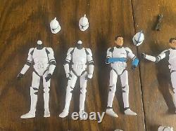Star Wars Vintage Collection TVC VC 45 Clone Trooper Phase 1 X16 Figure Lot