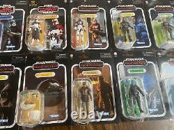 Star Wars Vintage Collection TVC VC Clone Wars The Mandalorian X36 Figure Lot