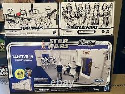 Star Wars Vintage Collection Tantive IV withfour pack of Stormtroops and Rebels