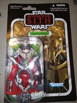 Star Wars Vintage Collection VC17 General Grievous Revenge of The Sith 2010