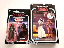 Star Wars Vintage Collection Vc301 Darth Revan And Galaxy Of Heroes Set Vc306