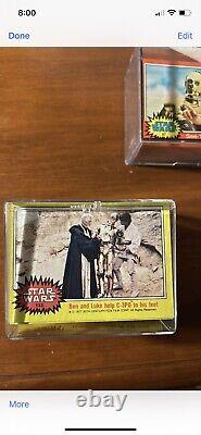 Star Wars Vintage Collector Trading Cards
