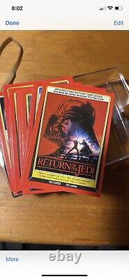 Star Wars Vintage Collector Trading Cards