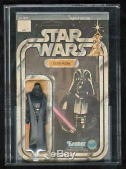 Star Wars Vintage Darth Vader AFA 75 1978 Kenner 12 Back C Unpunched