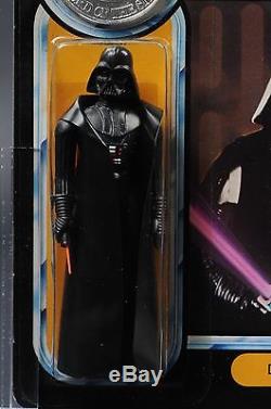Star Wars Vintage Darth Vader POTF 92 Back AFA 85 (85/85/85) CLEAR MOC